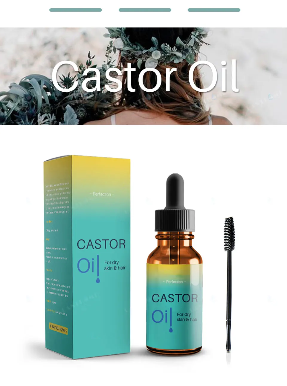 Eyebrows Eyelashes Hair Care Gentle Care Nourishing Essential Oil--20mg*10vials BC20